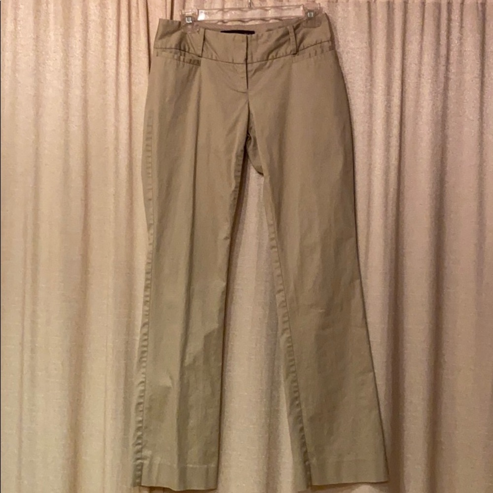 The Limited collection drew fit tan pants. Size 2